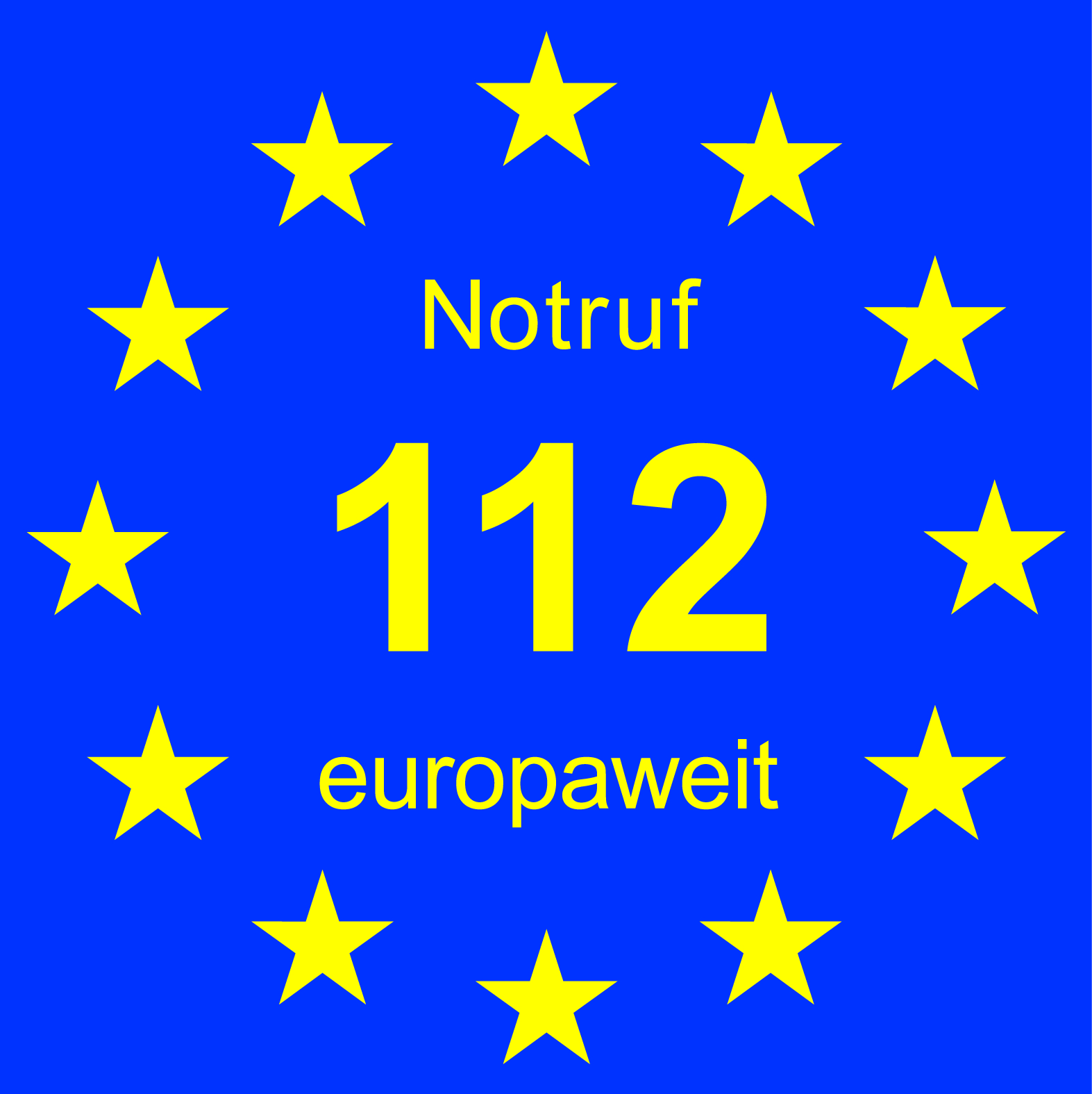 Euronotruf 112 Logo